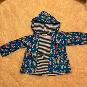 LZH butterfly raincoat 5T